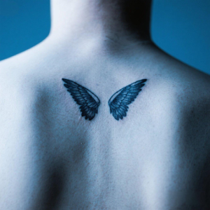 upper back tattoos for men