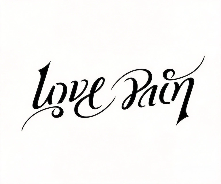 Ambigram Tattoo origin